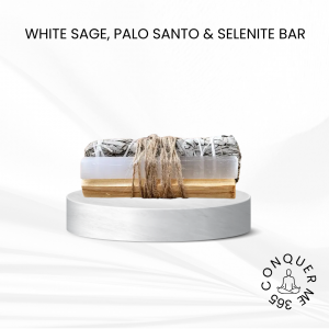 White Sage, Palo Santo & Selenite bar