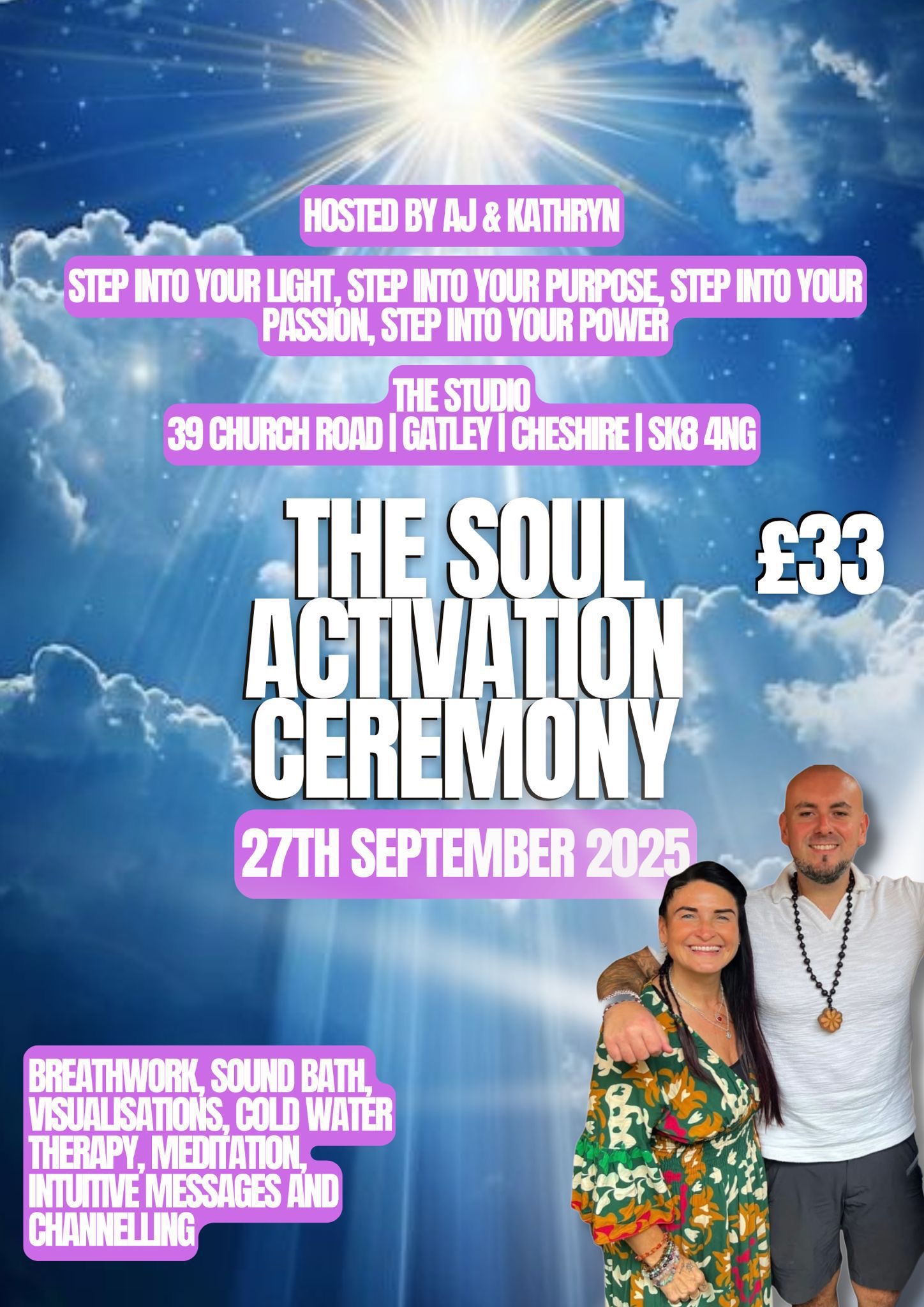 September 27th The Soul Activation Ceremony