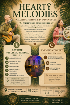 WELLBEING FESTIVAL & EVENING CONCERT